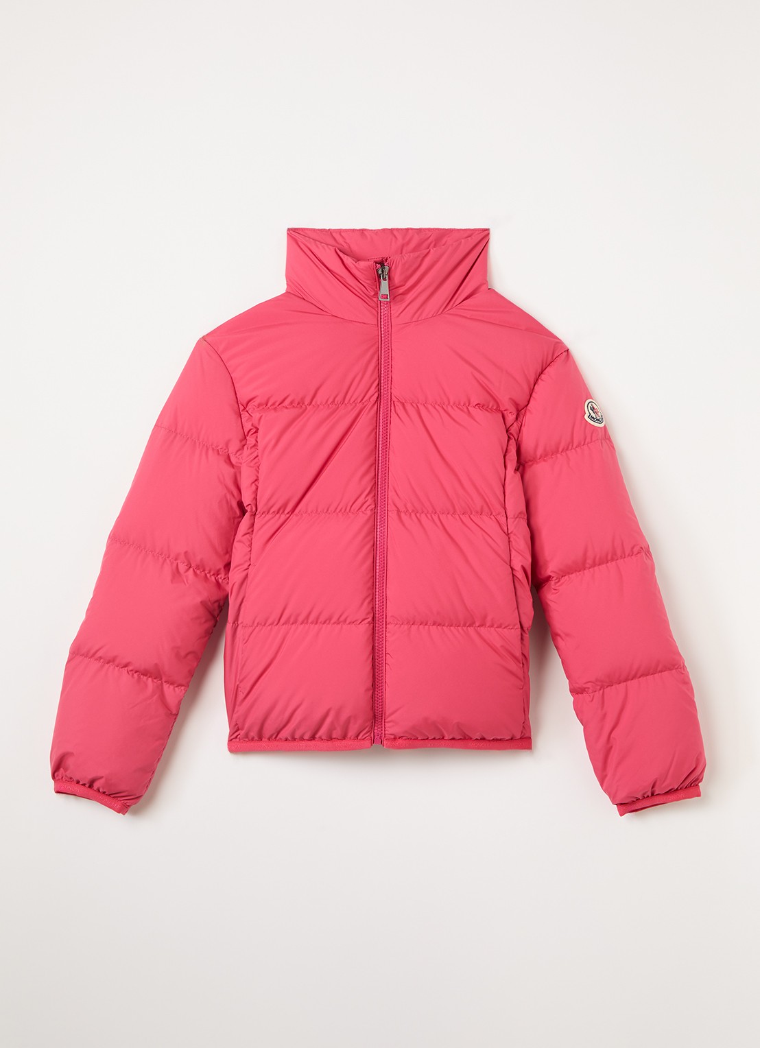 Moncler Cermasa puffer jack met donsvulling - voorkant 2 roze