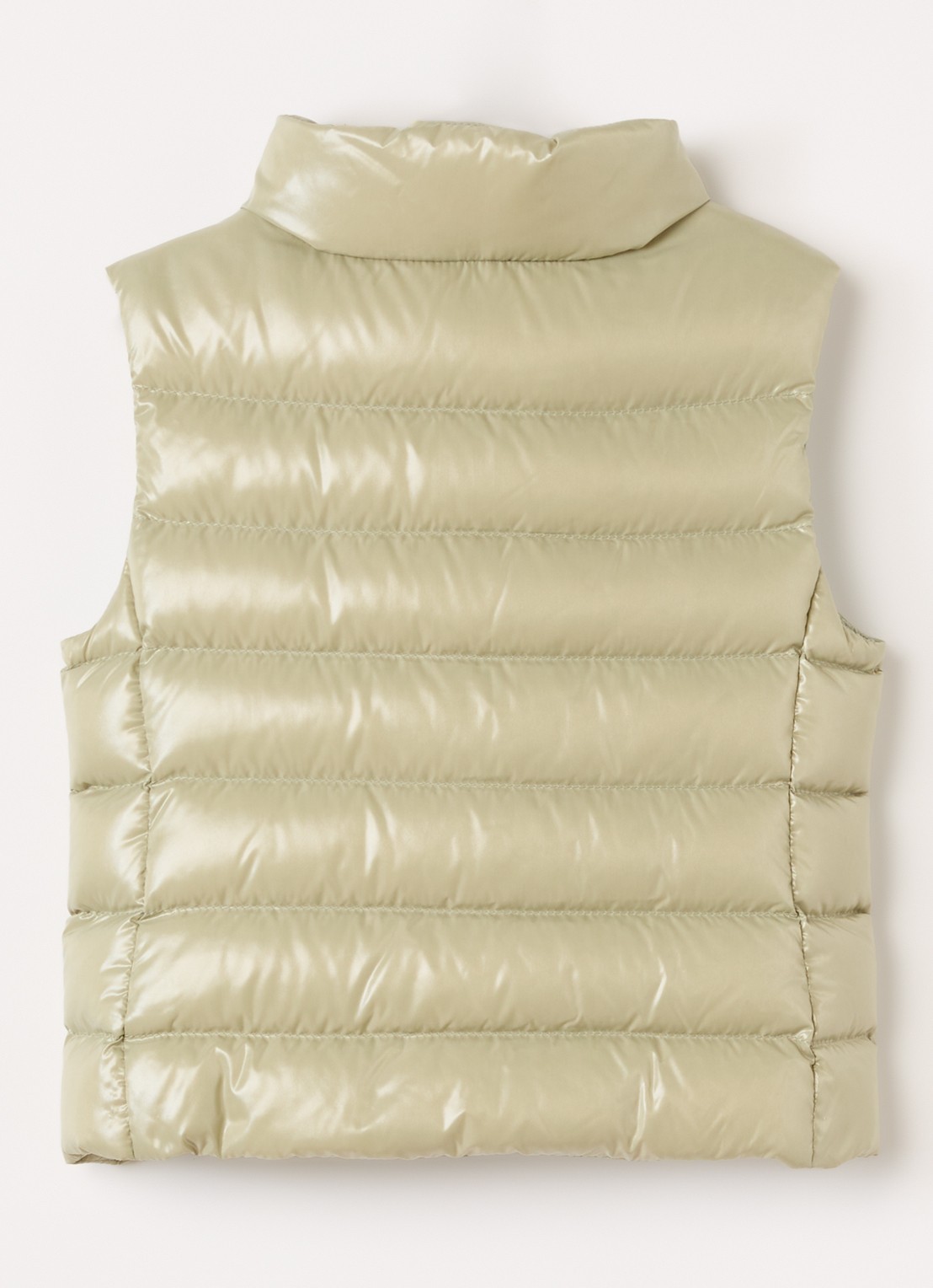 Moncler Chany bodywarmer met donsvulling - achterkant 3 groen