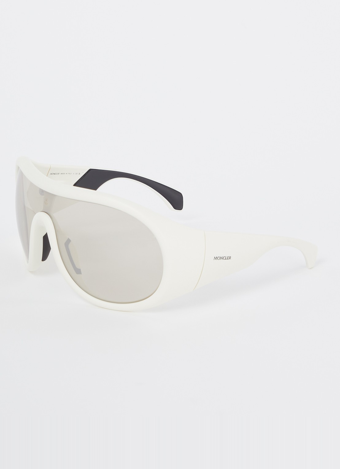 Moncler Cloche zonnebril ME8004 - voorkant 4 gebroken wit