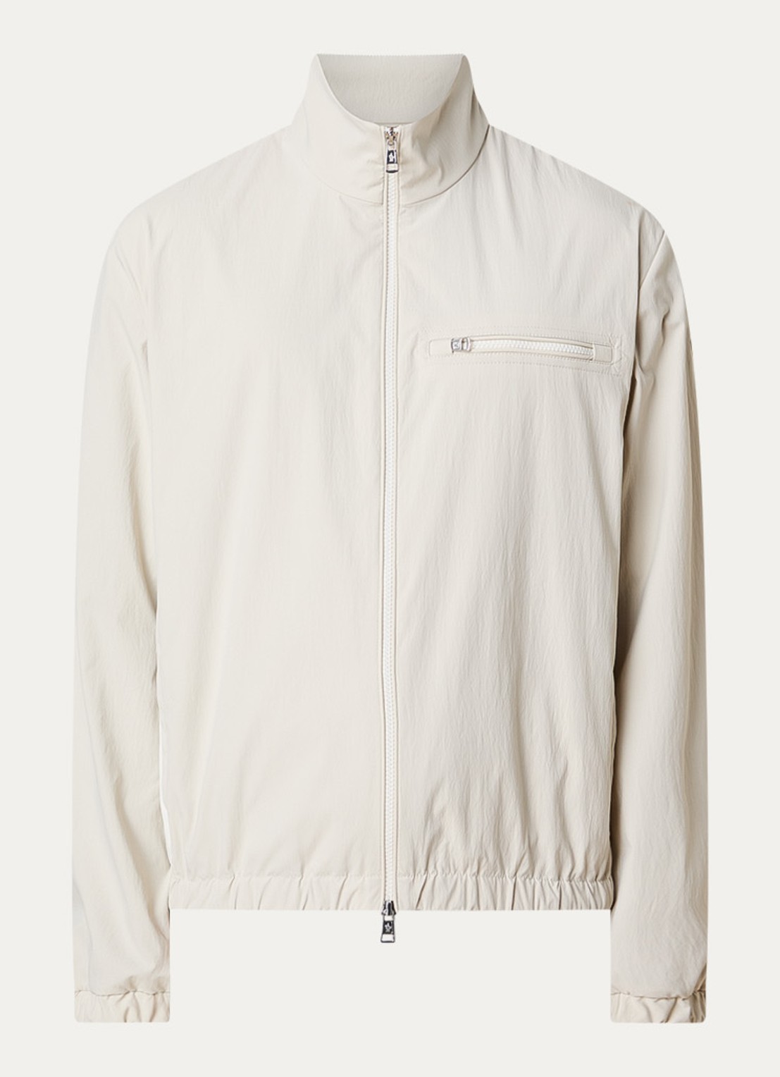 Moncler Danby bomberjack met steekzakken - voorkant beige