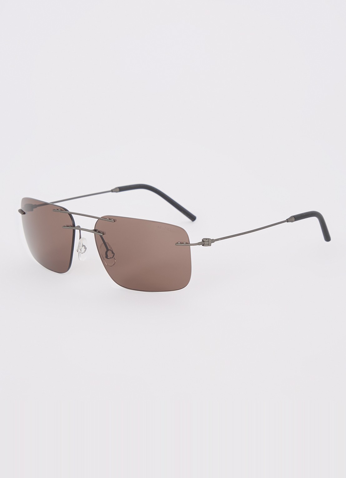 Moncler Doppler zonnebril ME4003 - voorkant 4 antraciet