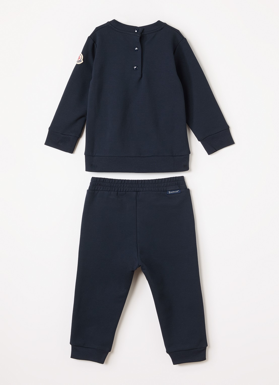 Moncler Ensemble set met sweater en legging 2-delig - voorkant 2 donkerblauw