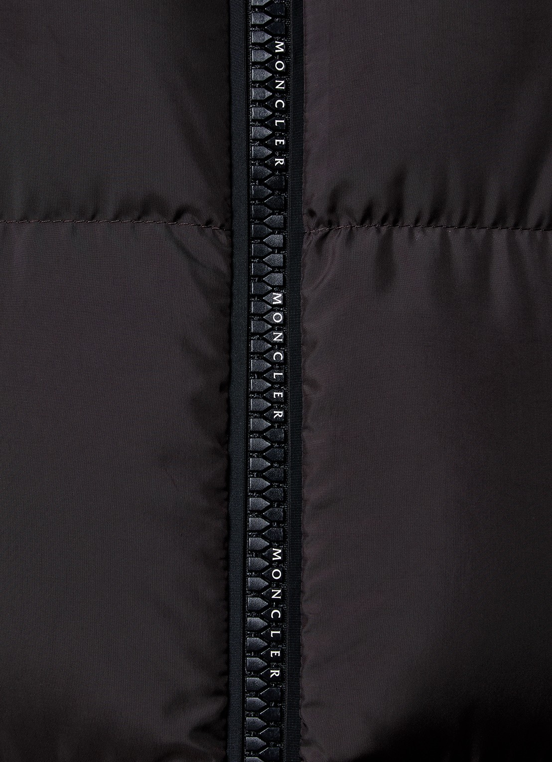 Moncler Erterle puffer jack met donsvulling en steekzakken - detail 5 donkerbruin