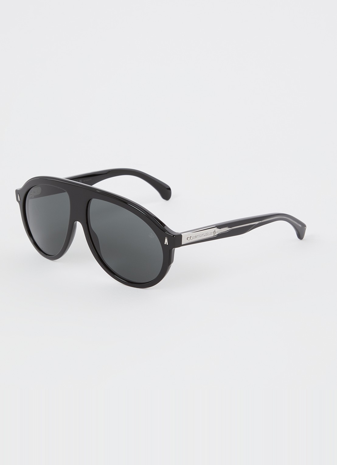 Moncler Fhaite zonnebril ME6001 - voorkant 4 zwart