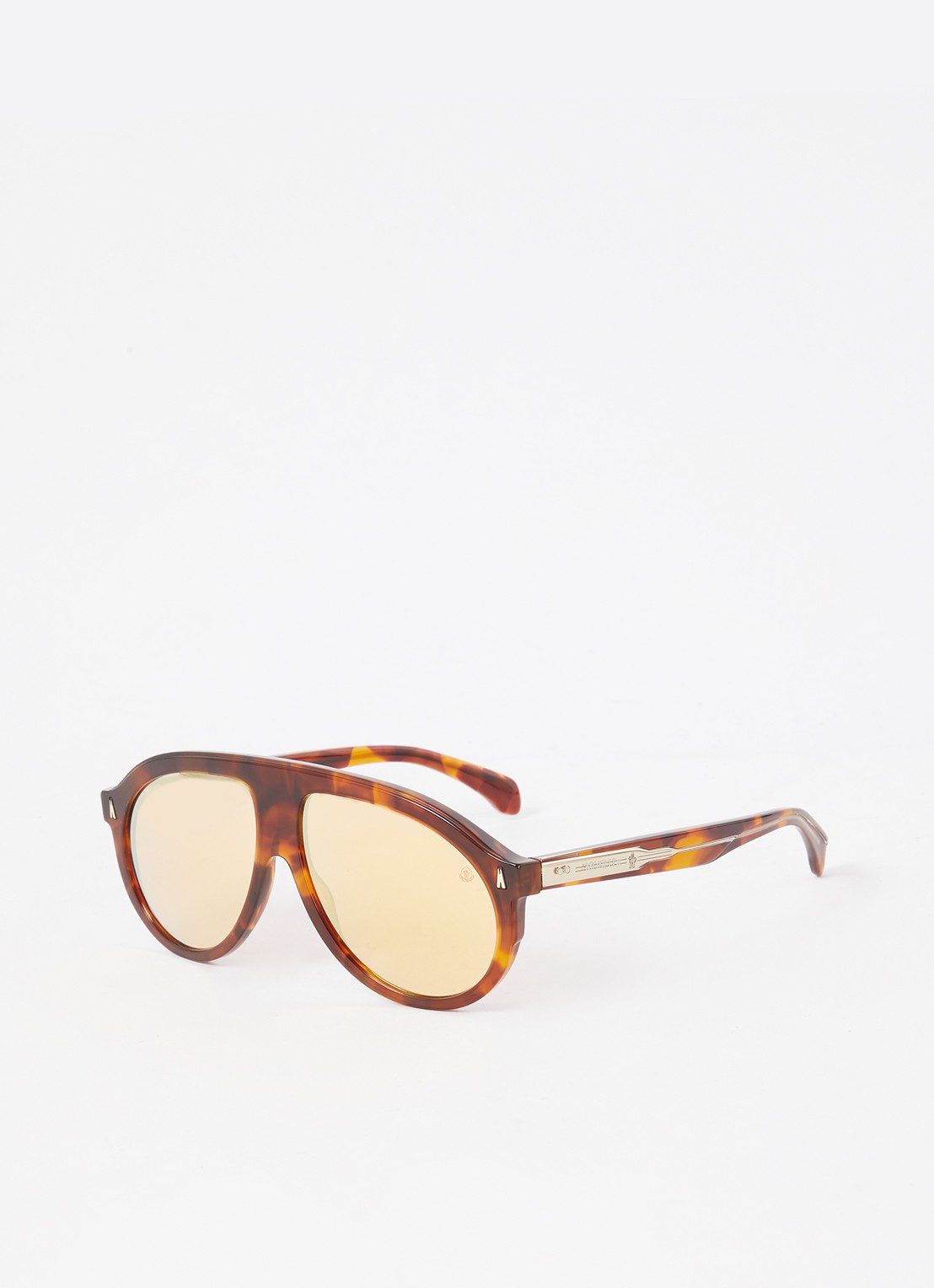 Moncler Fhaite zonnebril ME6001 - voorkant 4 donkerbruin