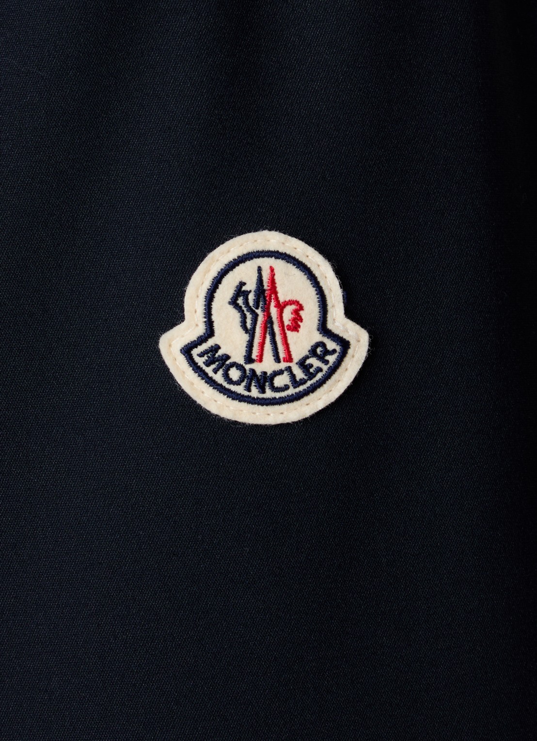 Moncler Fourioun jack met ritszakken en logo - detail 6 donkerblauw