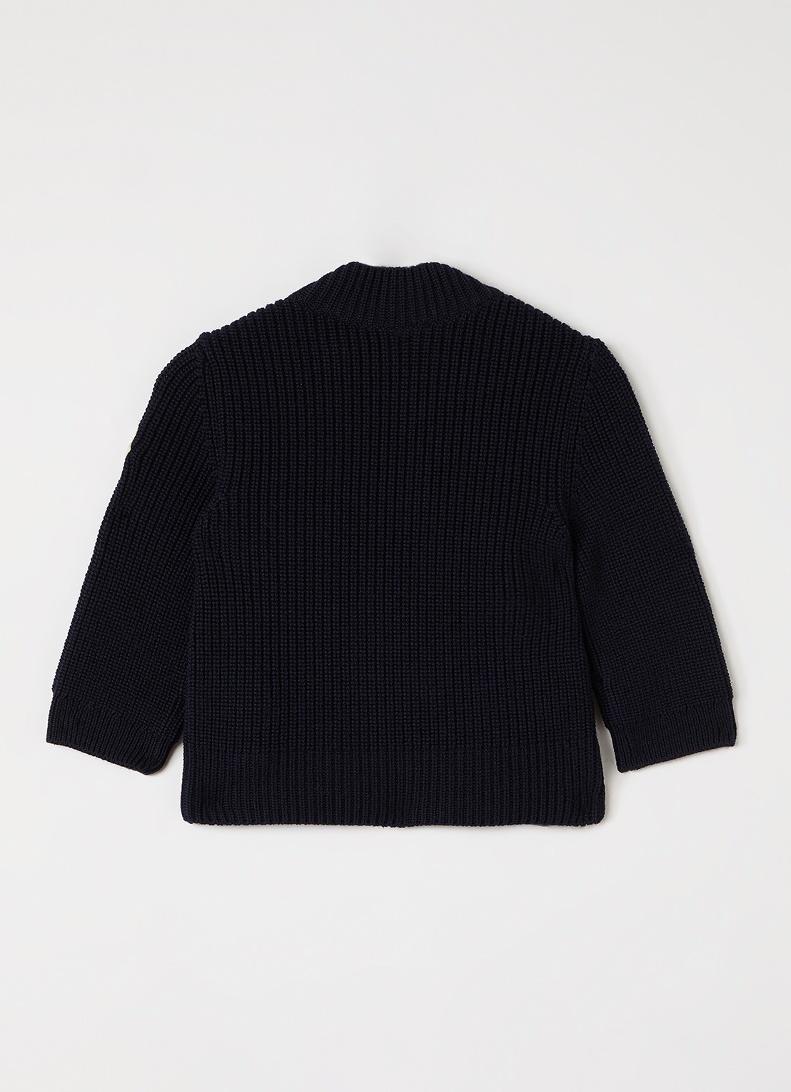 Moncler Gewatteerde bomberjack met donsvulling - achterkant 3 donkerblauw