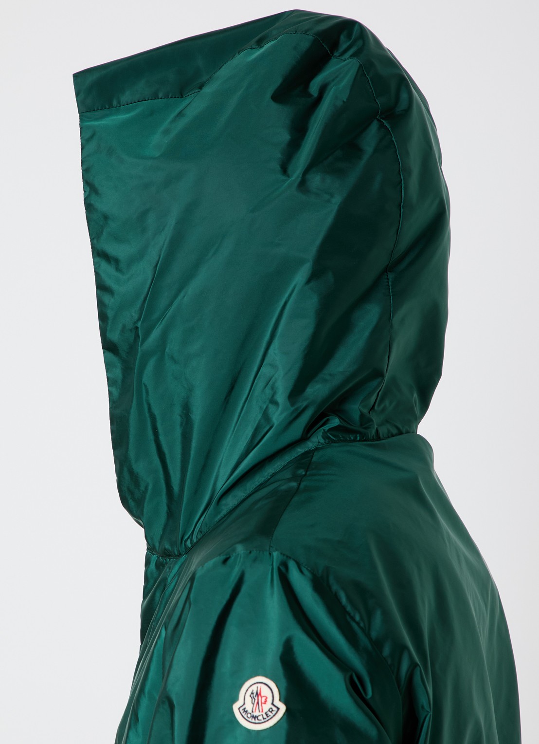 Moncler Grandans windjack met capuchon en steekzakken - detail 5 groen