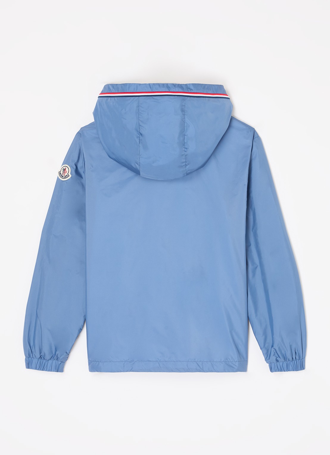 Moncler Granduc jack met capuchon - achterkant lichtblauw