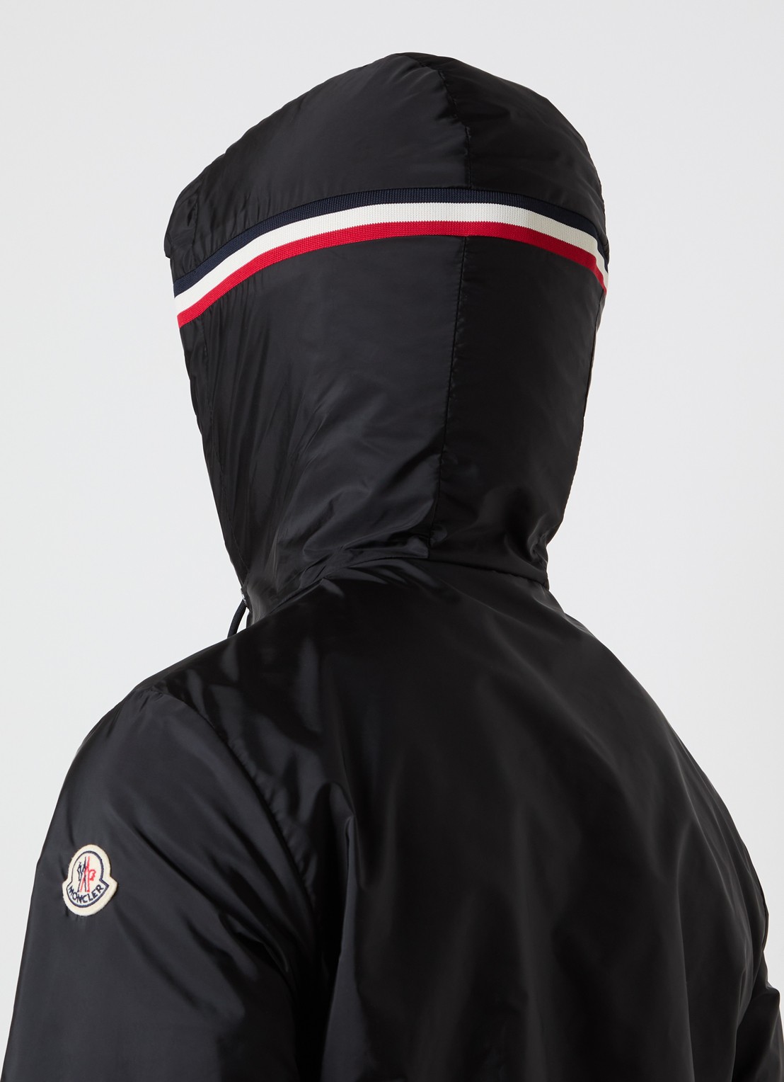 Moncler Grimpeurs windjack met capuchon en steekzakken - detail 3 zwart