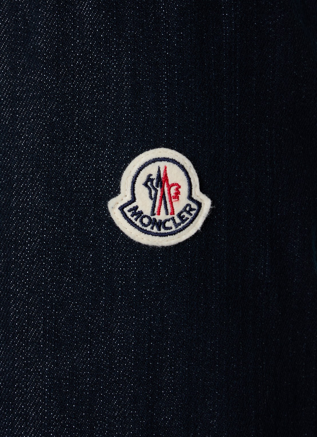 Moncler Haderu spijkerjas met borstzakken - detail 3 donkerblauw