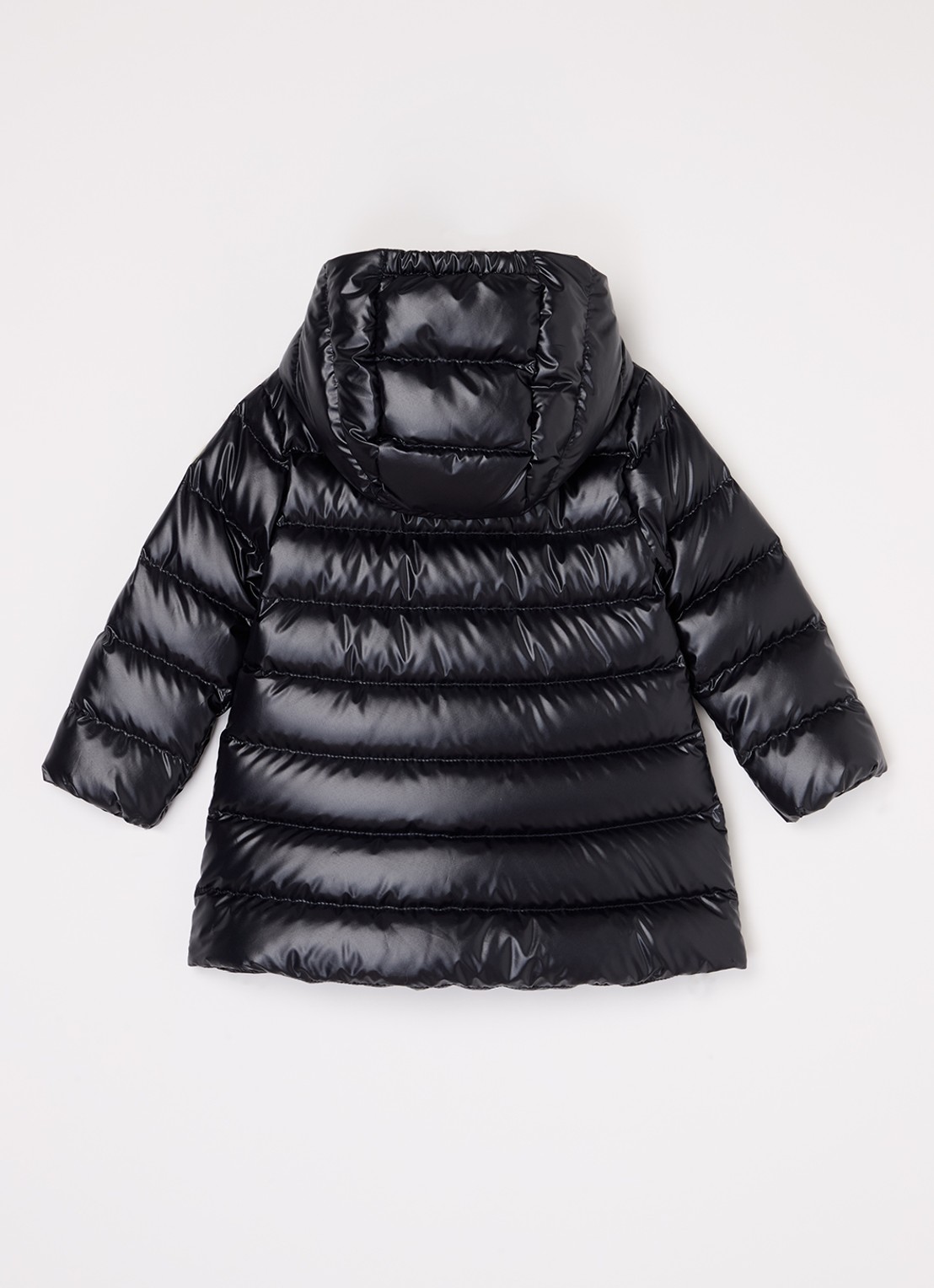 Moncler Ibida gewatteerde jas met donsvulling - achterkant 3 zwart