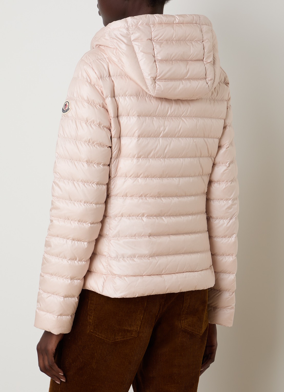 Moncler Igelhood gewatteerd jack met donsvulling en capuchon - achterkant 6 lichtroze