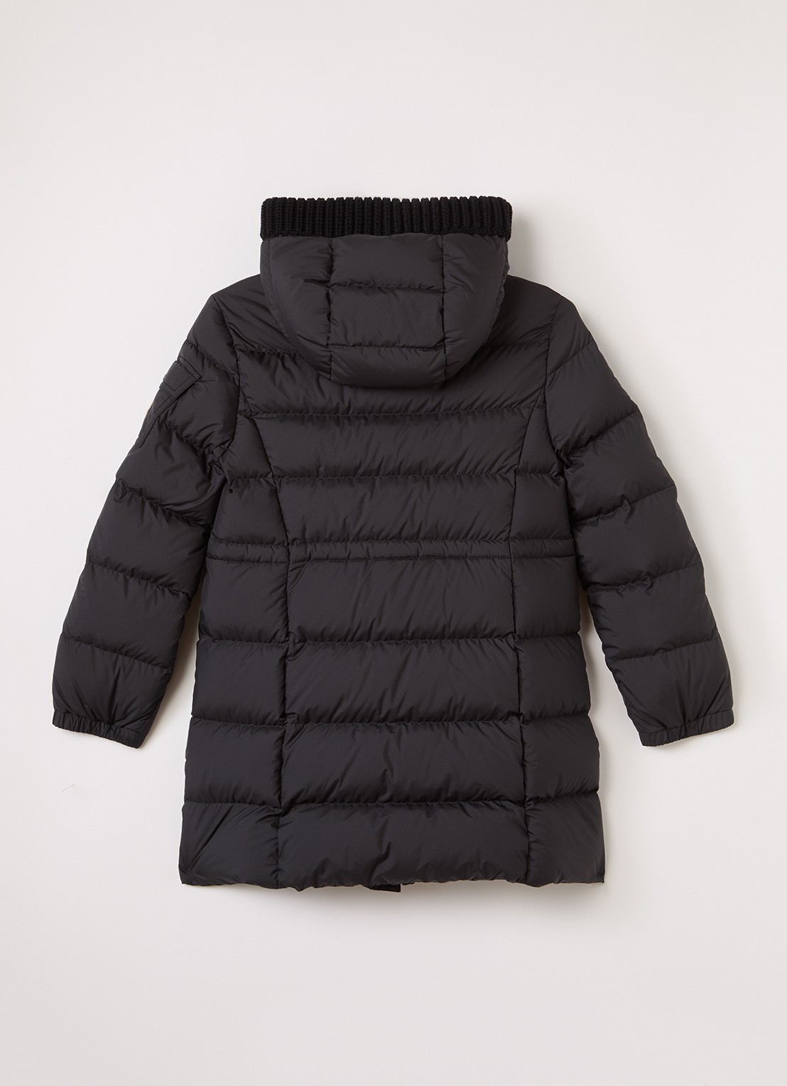 Moncler Irma gewatteerde parka met donsvulling - achterkant zwart