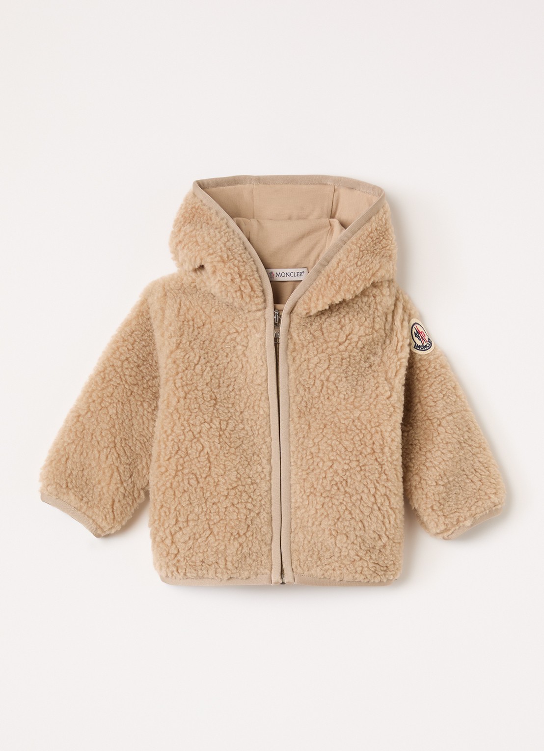Moncler Jack van teddy - voorkant 2 beige
