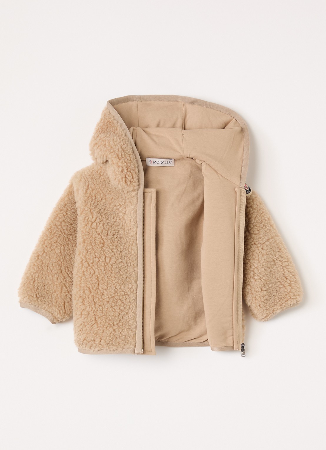 Moncler Jack van teddy - voorkant 3 beige