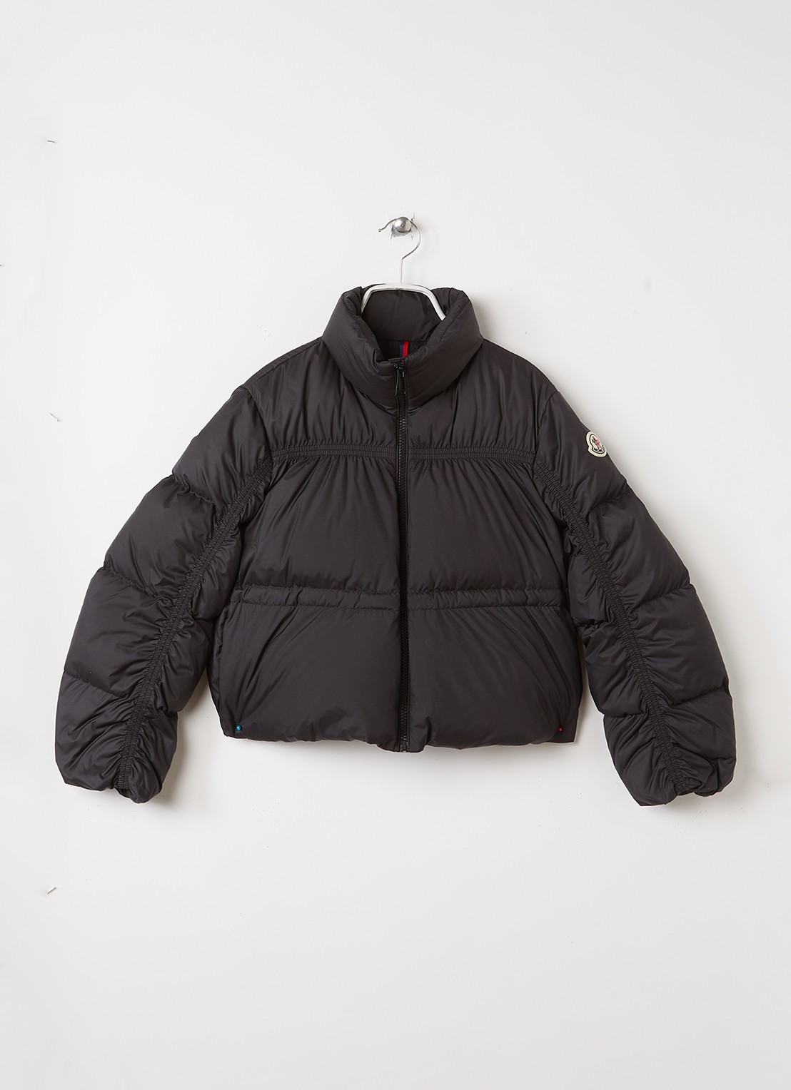 Moncler Jankas puffer jack met donsvulling - voorkant 2 zwart