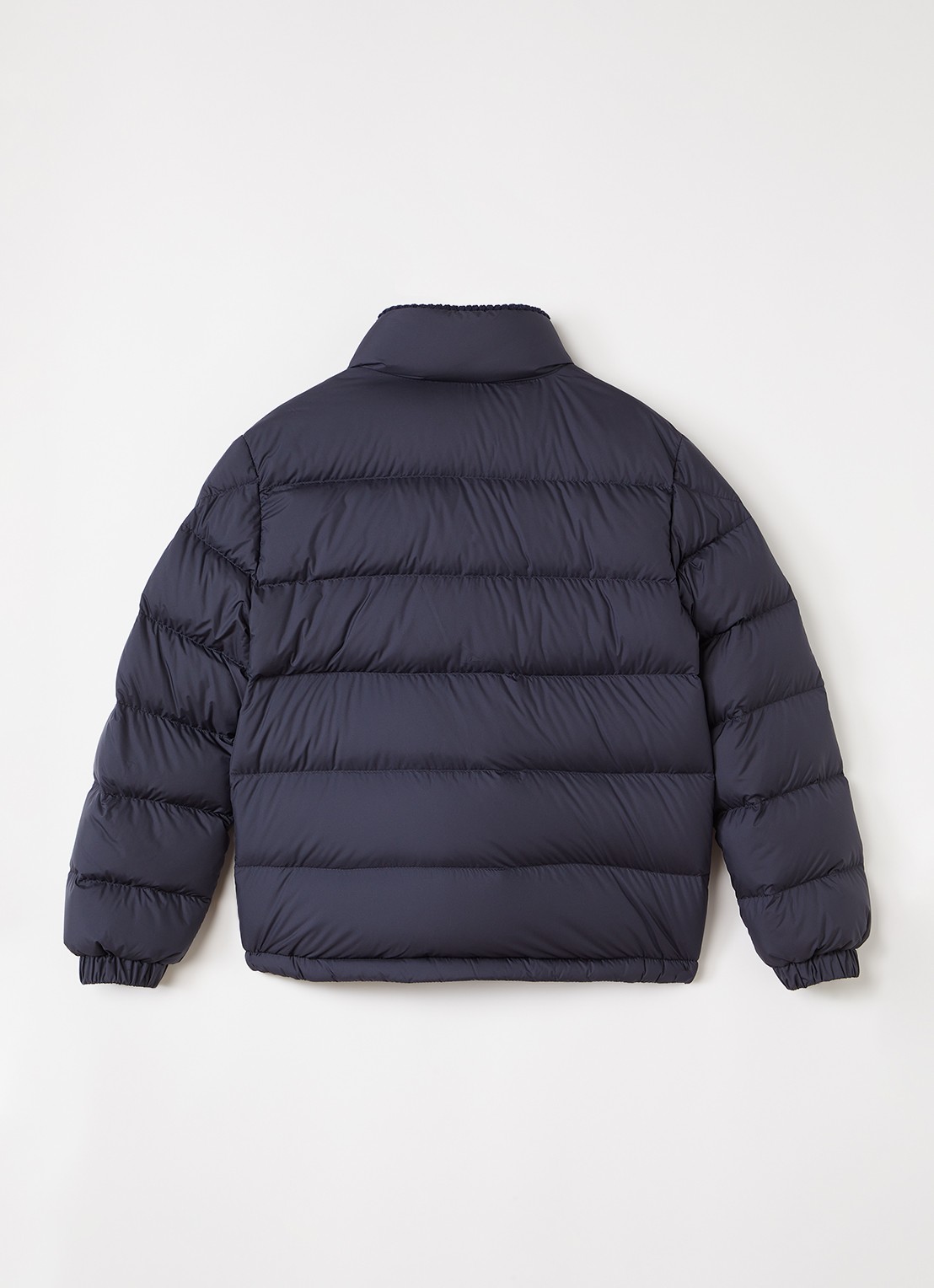 Moncler Jarek pufferjack met donsvulling - achterkant donkerblauw