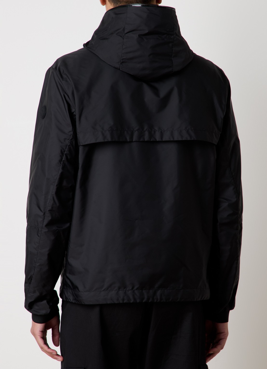 Moncler Junichi windjack met capuchon - achterkant 3 zwart