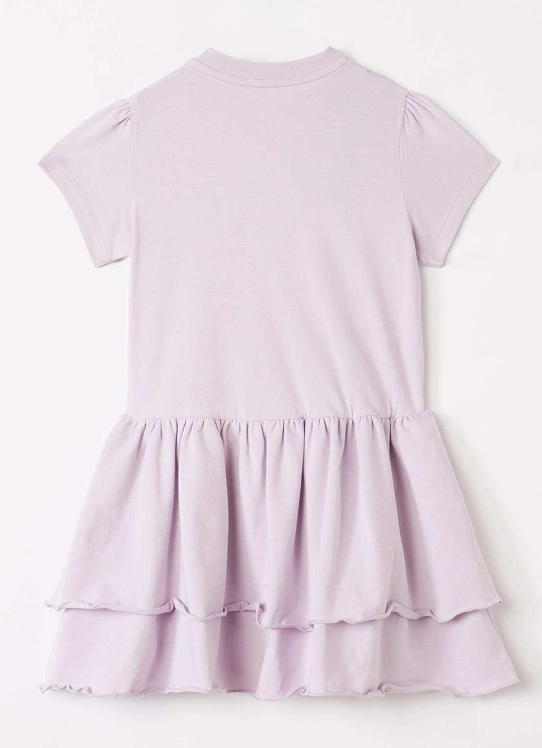 Moncler Jurk met logo - voorkant 2 lila