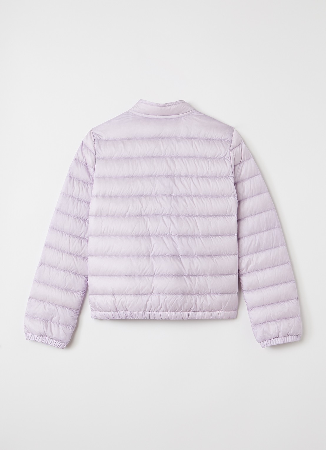 Moncler Lans puffer jack met donsvulling - achterkant 3 lichtpaars
