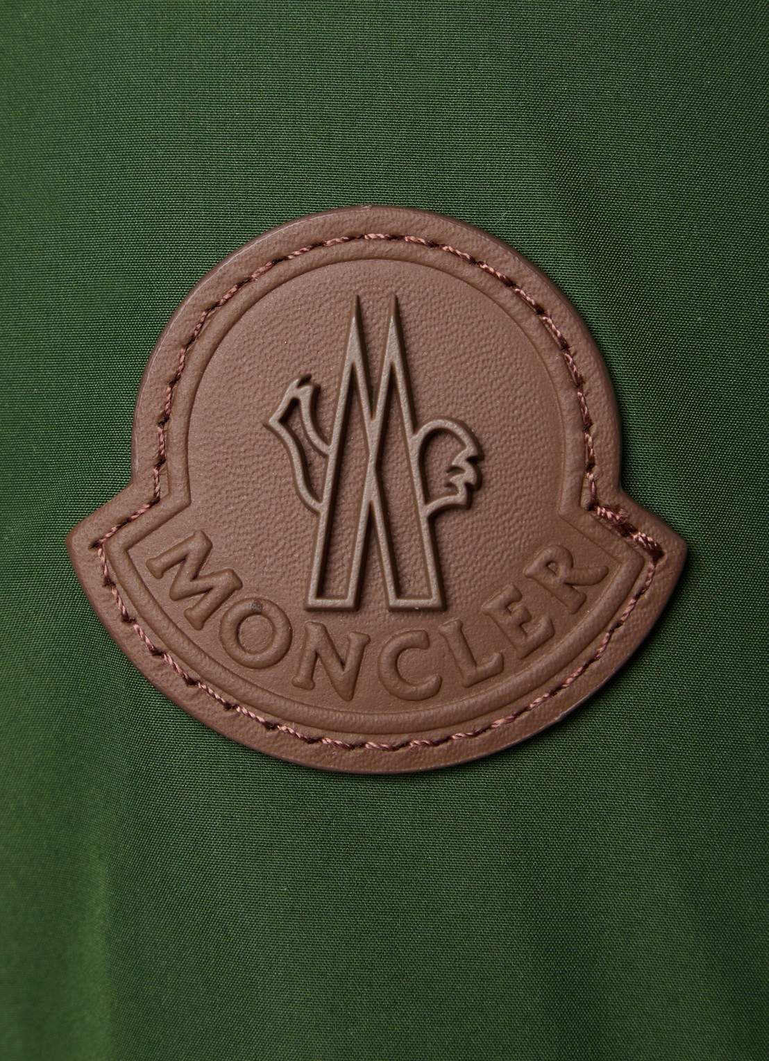 Moncler Lasca jack met steekzakken  - detail 6 legergroen