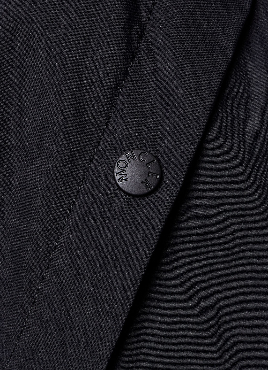 Moncler Loose fit korte broek met steekzakken - detail 5 zwart
