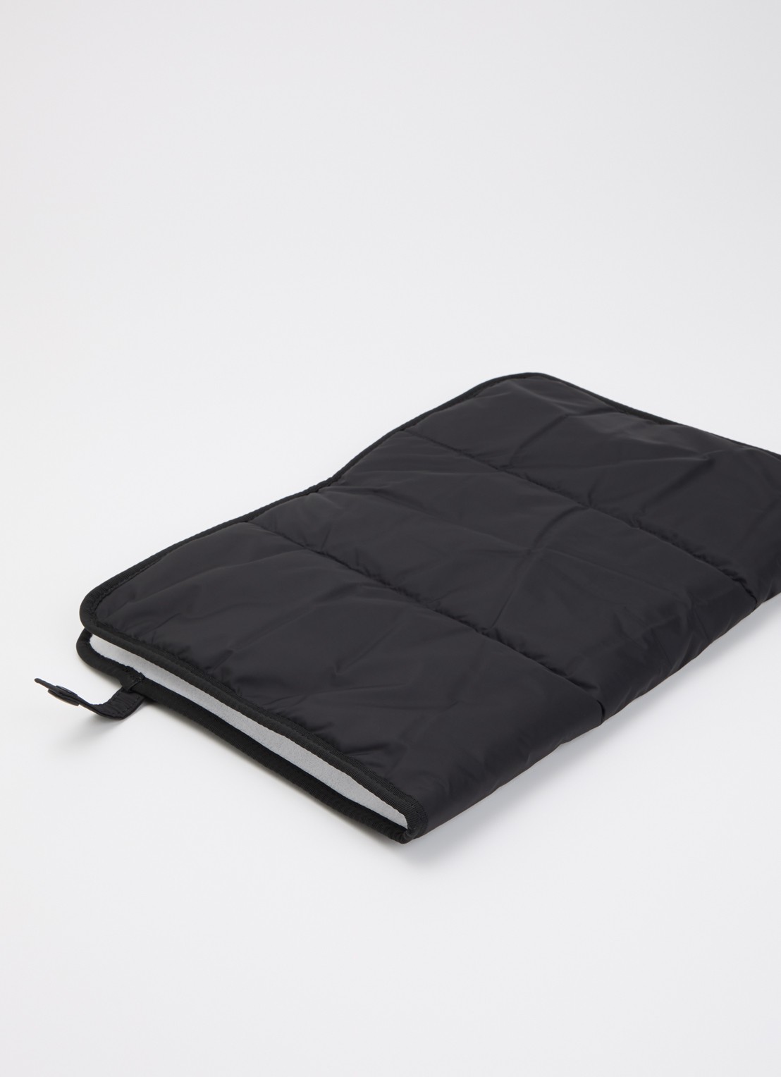 Moncler Luiertas met leren details en logo - detail 5 zwart