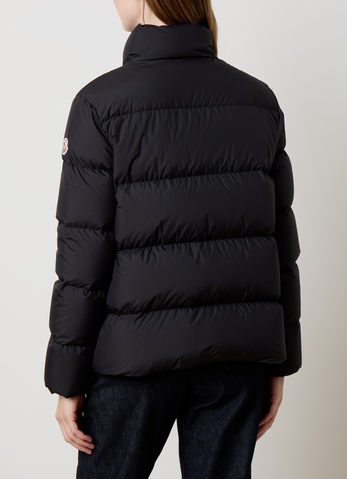 Moncler Mauzun puffer jack met donsvulling - achterkant zwart