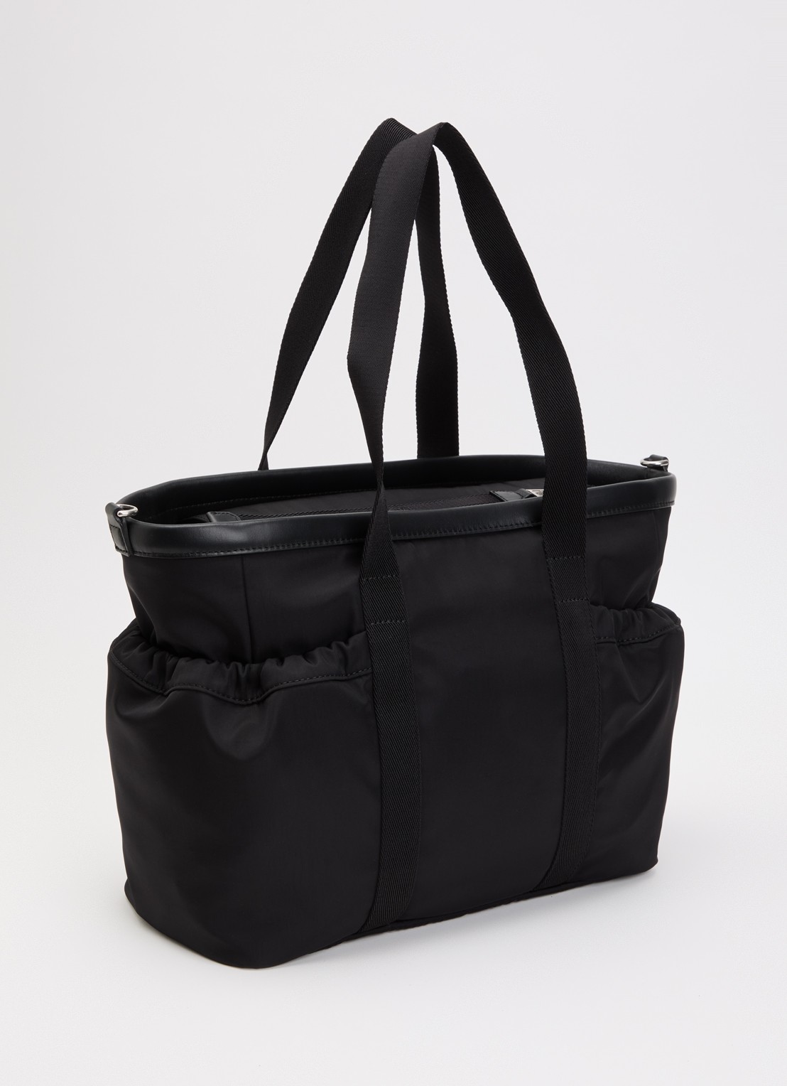 Moncler Mom-Bag met afneembare schouderriem - achterkant 6 zwart