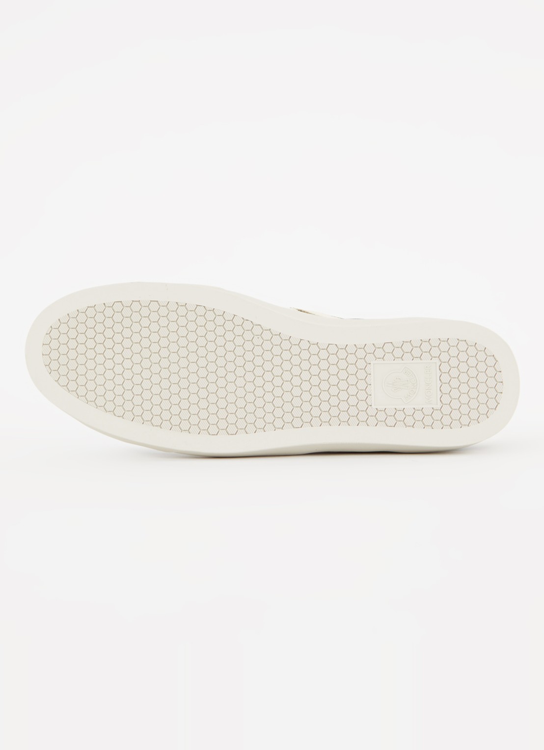 Moncler Monaco2 sneaker van suède en nubuck met logo - detail 3 groen