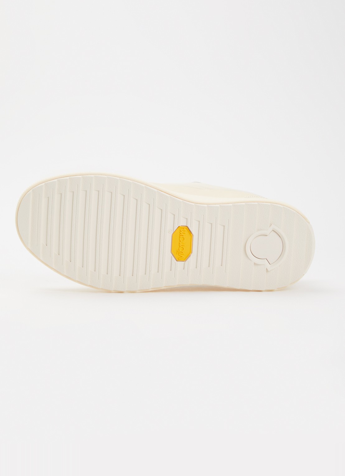 Moncler Monpulse sneaker met suède details - detail 4 gebroken wit