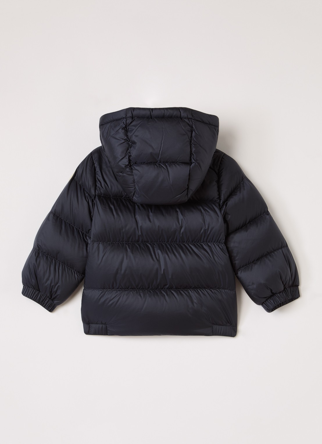 Moncler New Macaire puffer jack met donsvulling - achterkant 3 donkerblauw