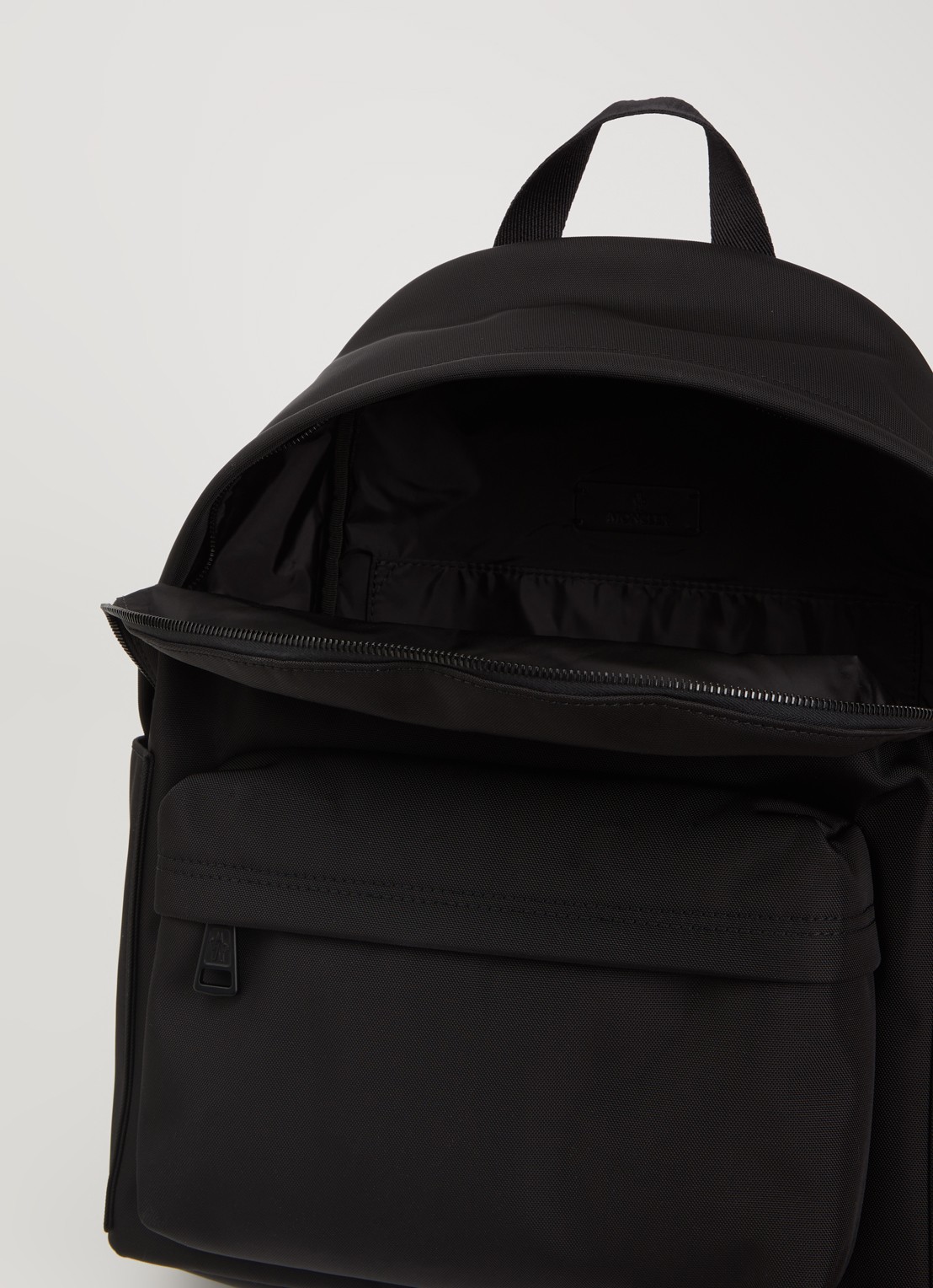 Moncler New Pierrick rugzak met logo - detail 4 zwart