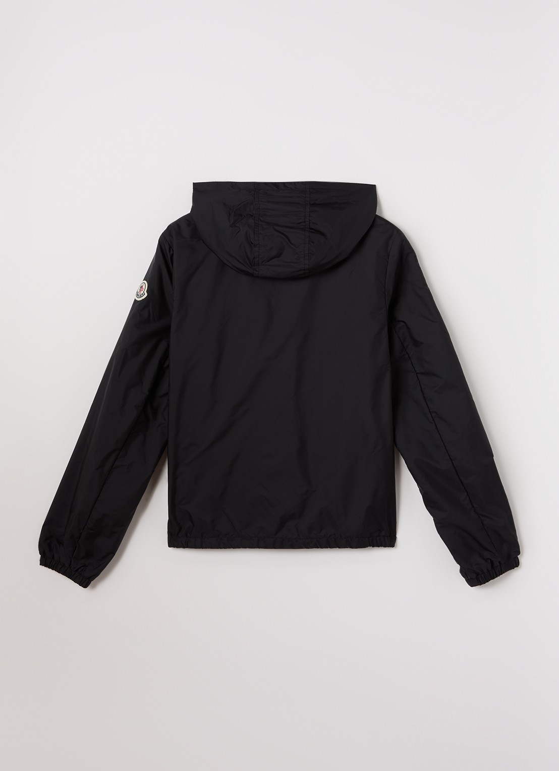 Moncler New Urville regenjack met capuchon - achterkant 3 zwart