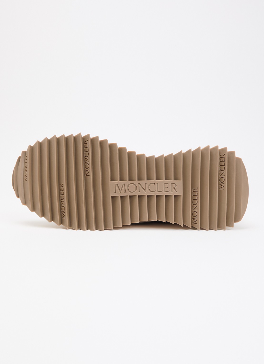 Moncler Pacey2 sneaker met details van nubuck en suède - detail 3 zand