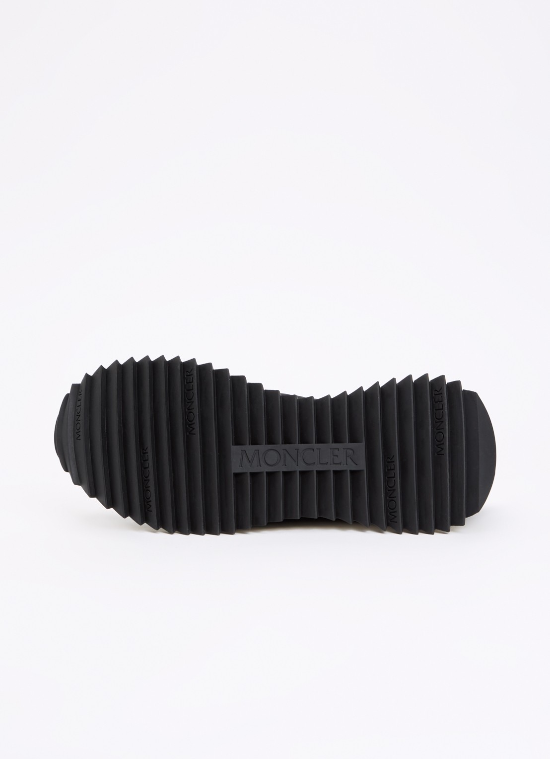 Moncler Pacey2 sneaker met suède en nubuck details - detail 6 zwart