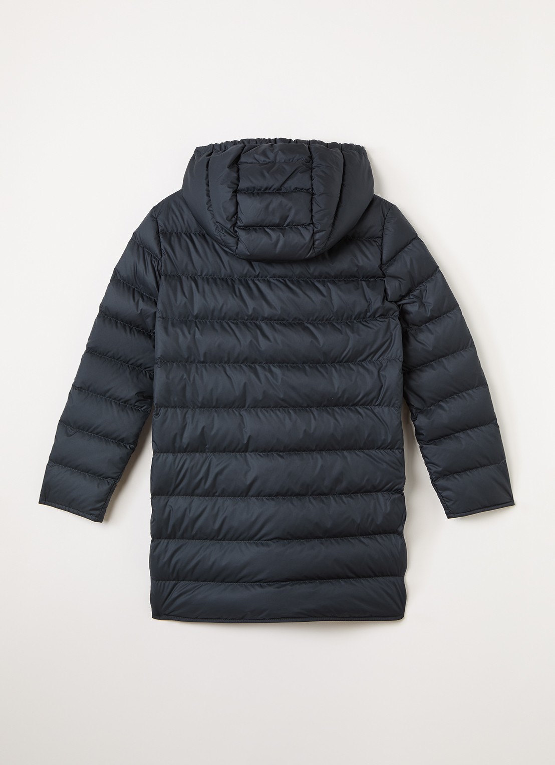 Moncler Pasenza gewatteerde jas met donsvulling - achterkant zwart
