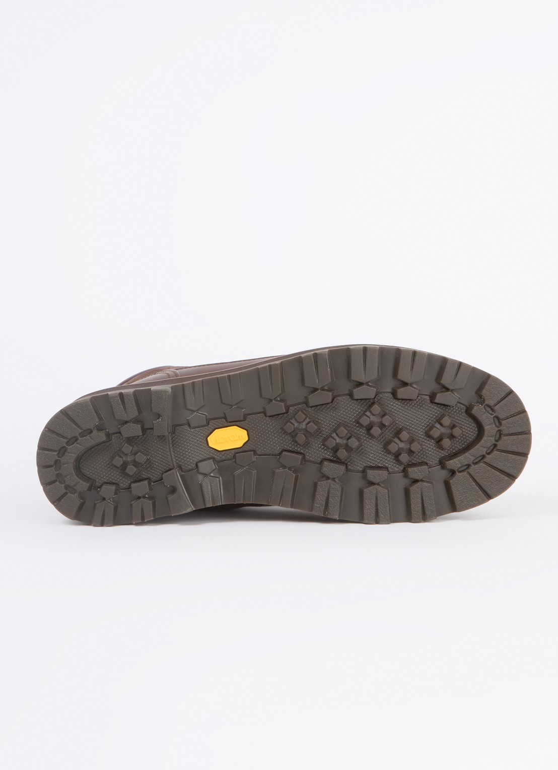 Moncler Peka Trek veterboot met kalfsleren details - detail 2 bruin