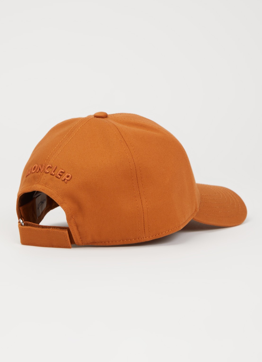 Moncler Pet met logo - detail donkeroranje