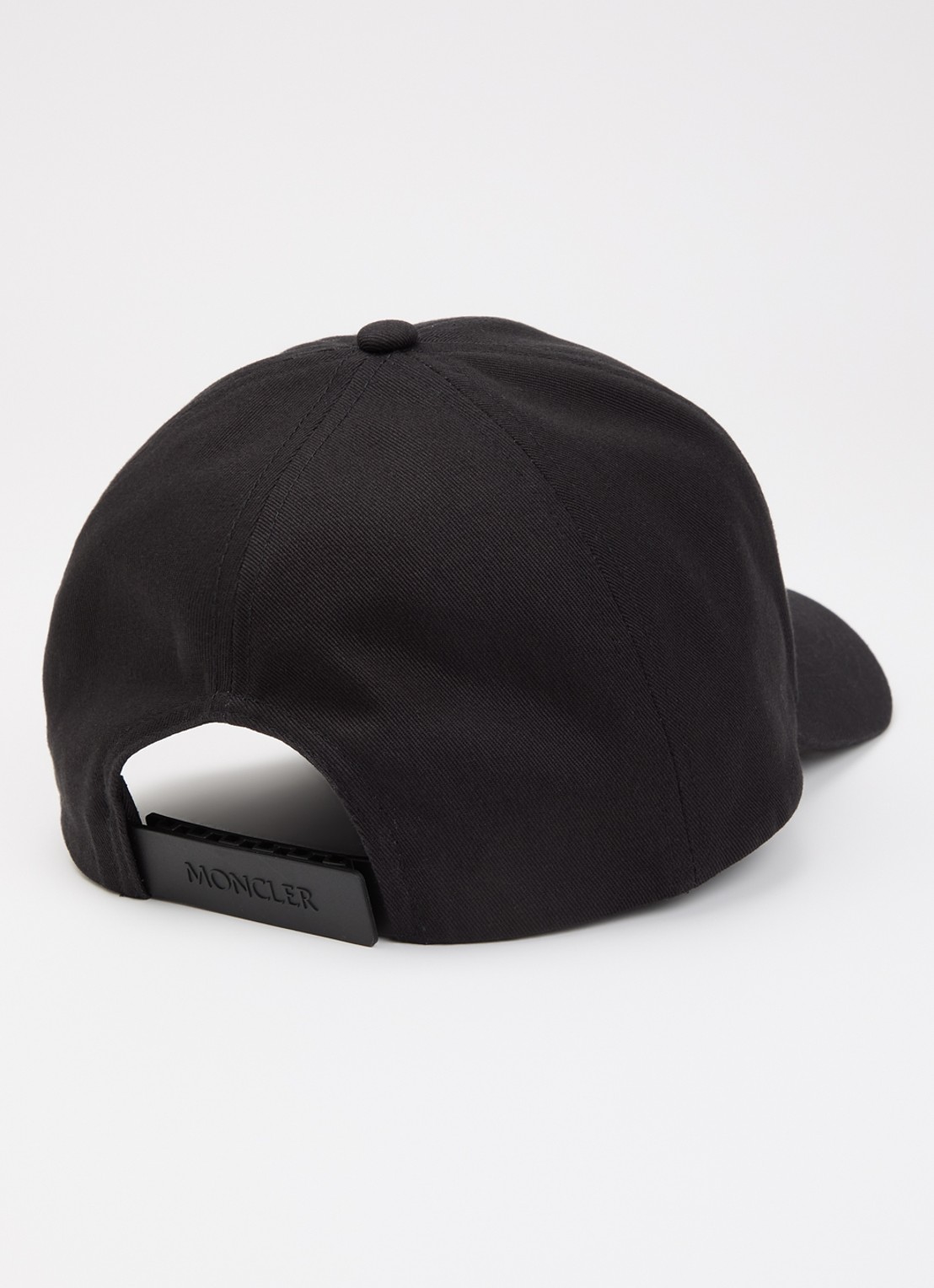 Moncler Pet met logo - detail zwart
