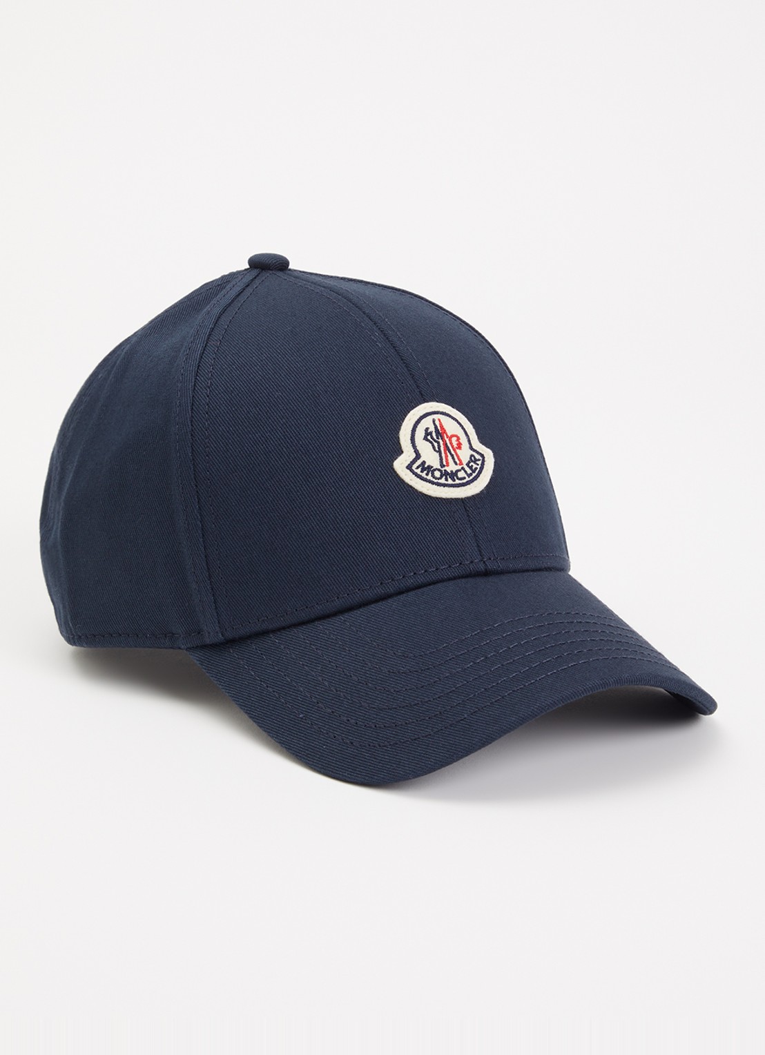 Moncler Pet met logo - voorkant donkerblauw