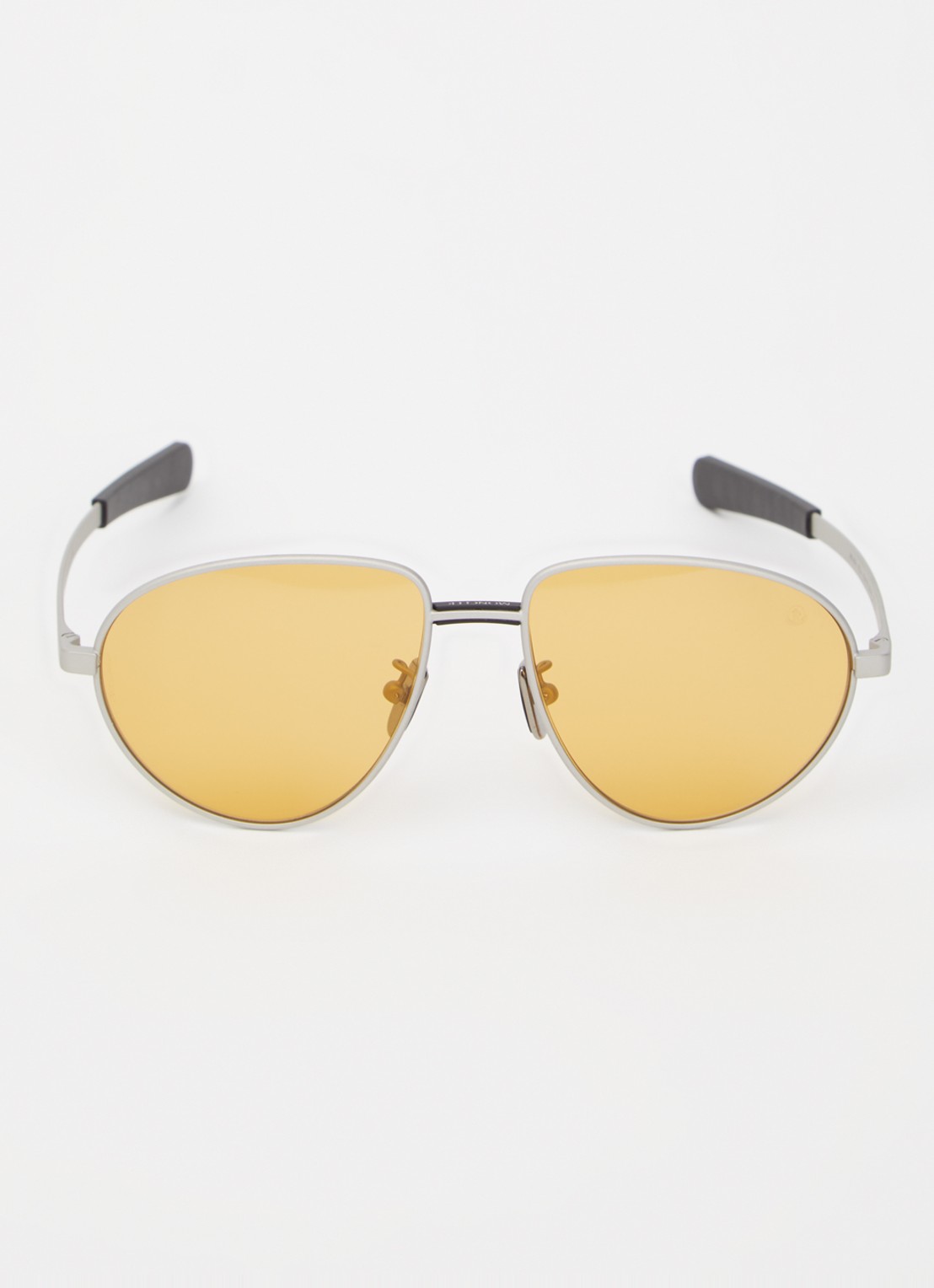Moncler Piloten zonnebril ME4009  - detail 2 geel
