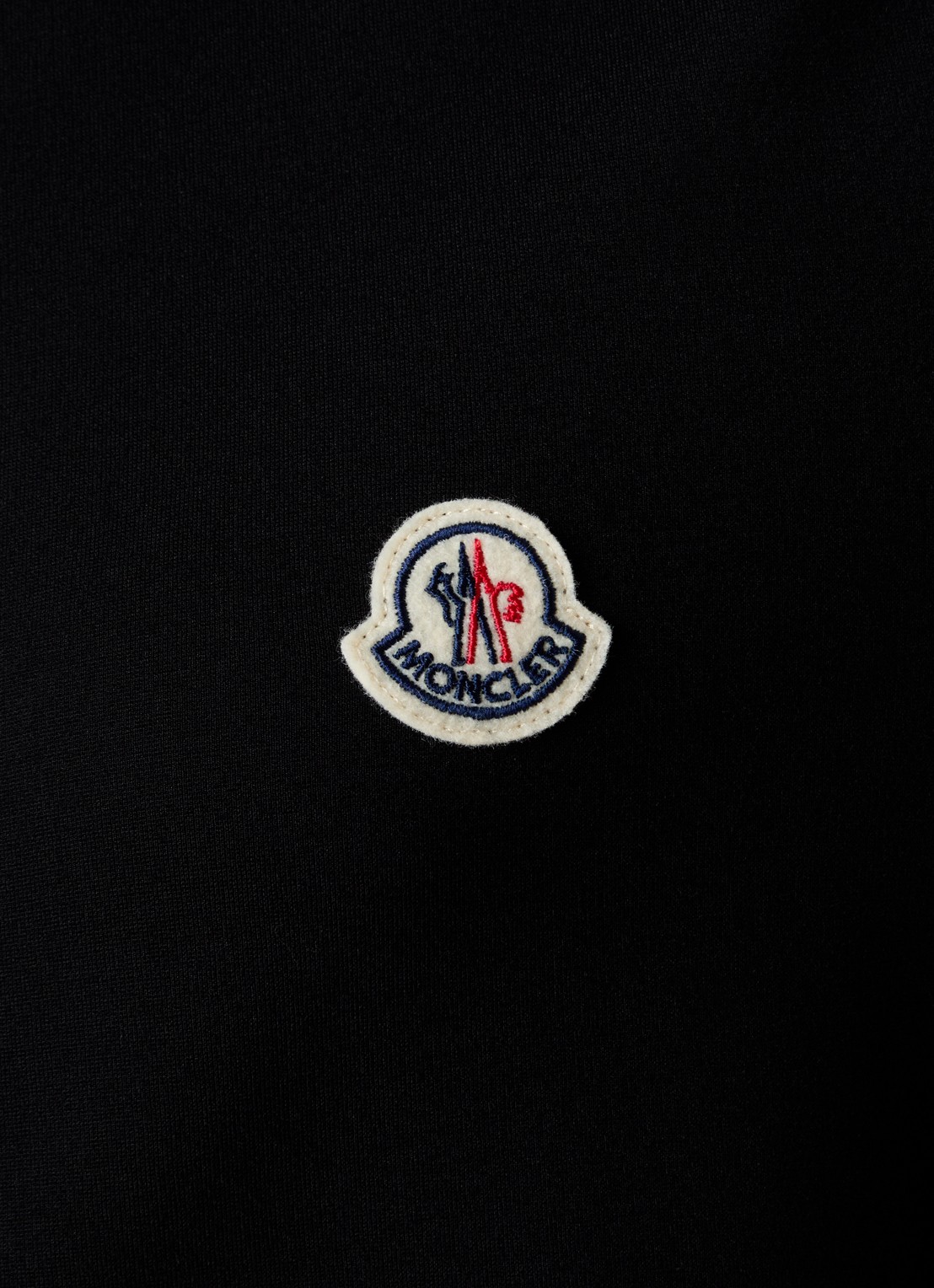 Moncler Punto Milano sweatvest met ritszakken en logo - detail 2 zwart