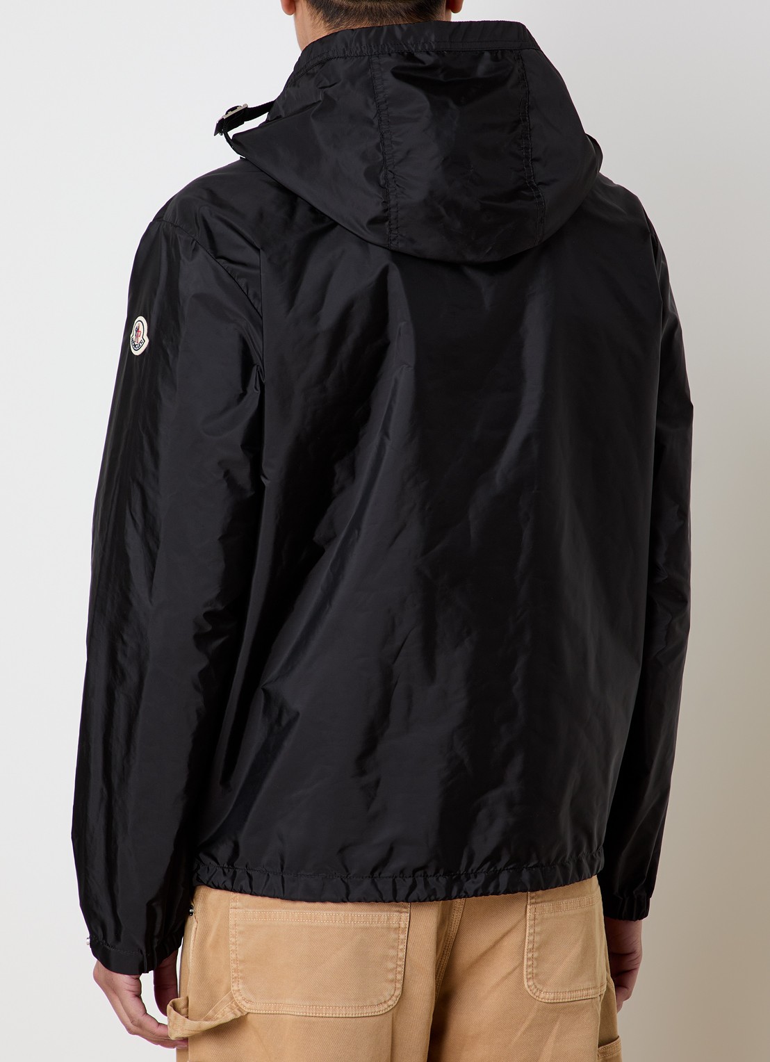 Moncler Remoray windjack met capuchon en steekzakken - achterkant 3 zwart