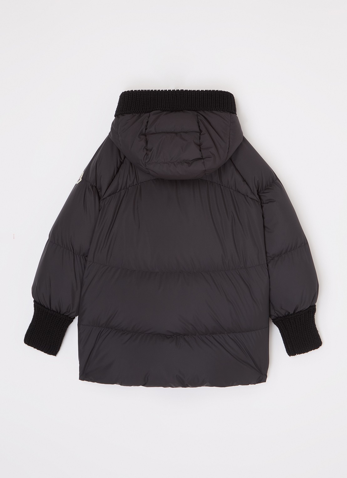 Moncler Ronda gewatteerde jas met donsvulling - achterkant 3 zwart