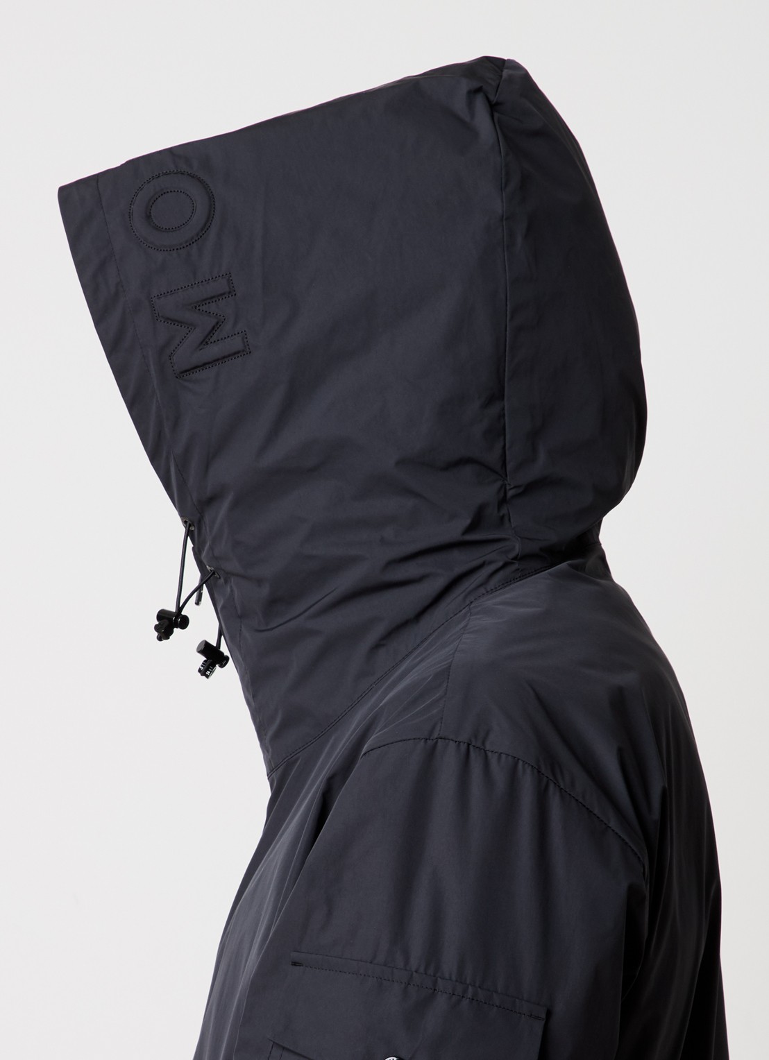 Moncler Sassiere windjack met capuchon - detail 6 zwart
