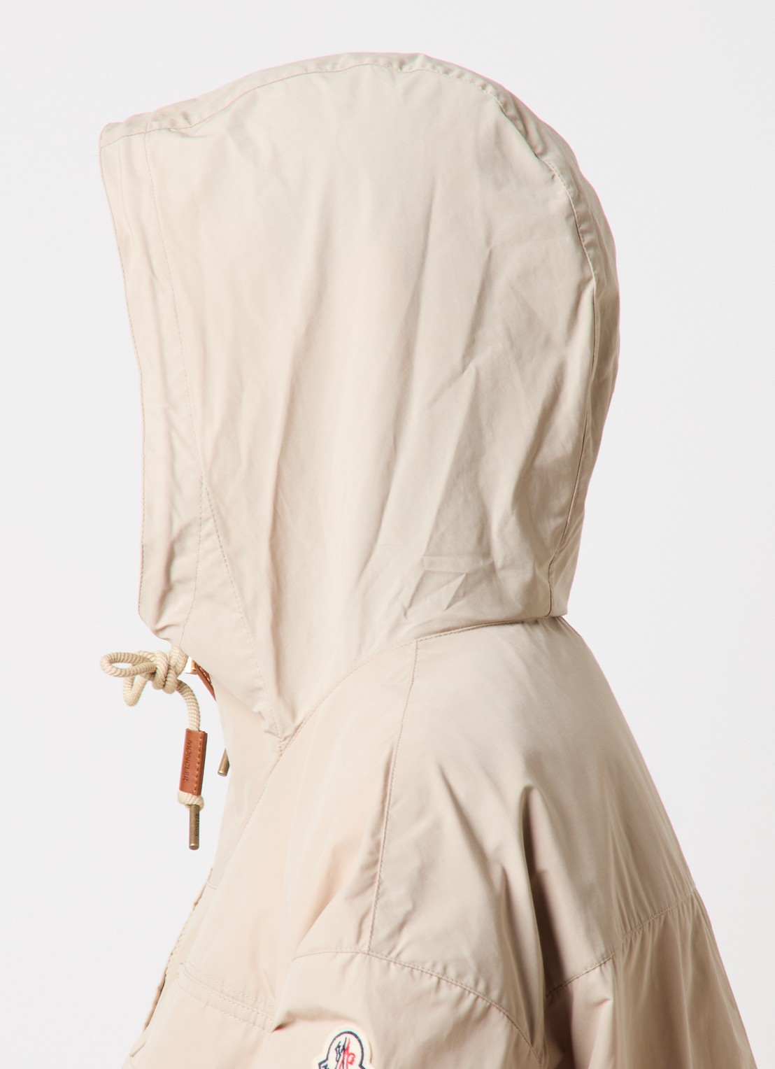 Moncler Sauvan jack met opgestikte zakken - detail 5 beige