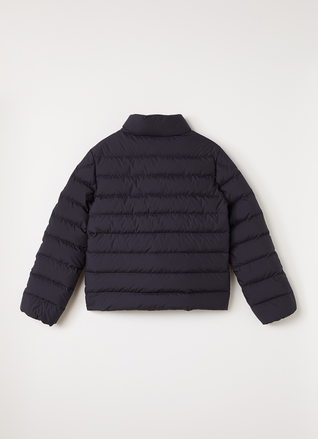 Moncler Serapio puffer jack met ritszakken - achterkant donkerblauw