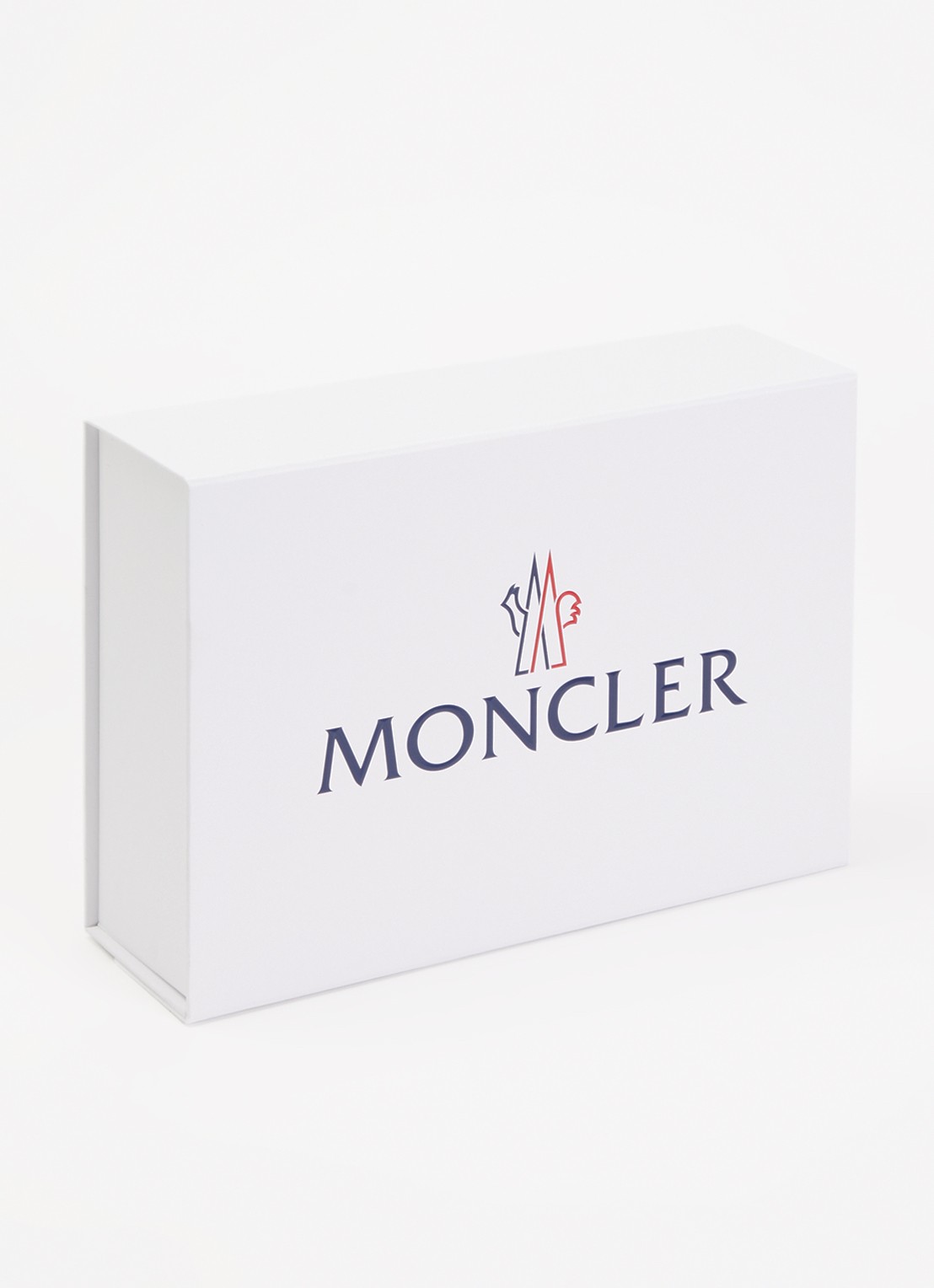 Moncler Set van babypak met muts in giftbox 2-delig - detail donkerblauw